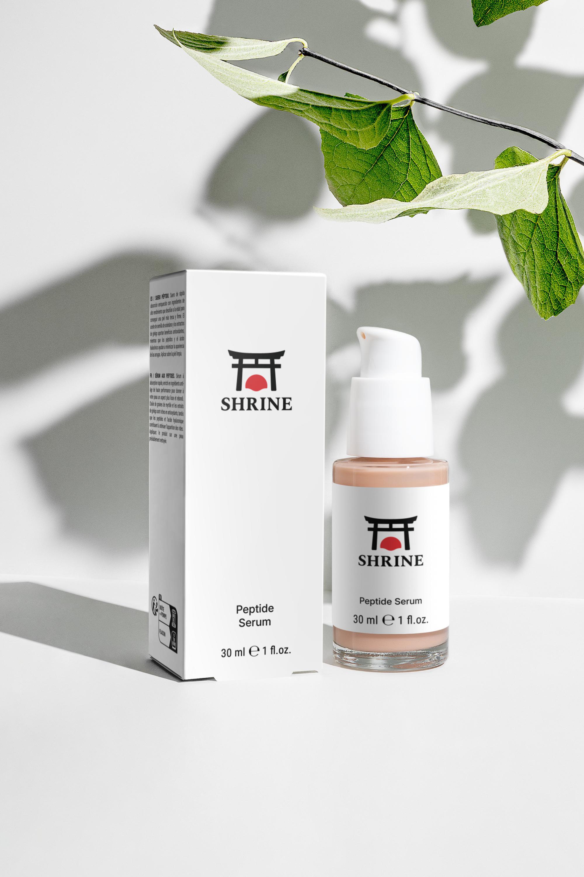 Shrine Skincare Peptide Anti-Aging Serum peptide skincare product image